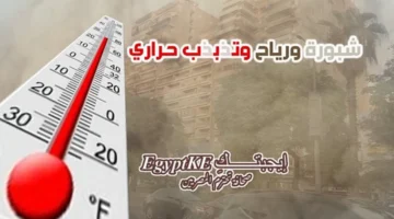 رياح ترابية وانخفاض درجات الحرارة يثيران اضطراب حالة البحر خلال الساعات القادمة